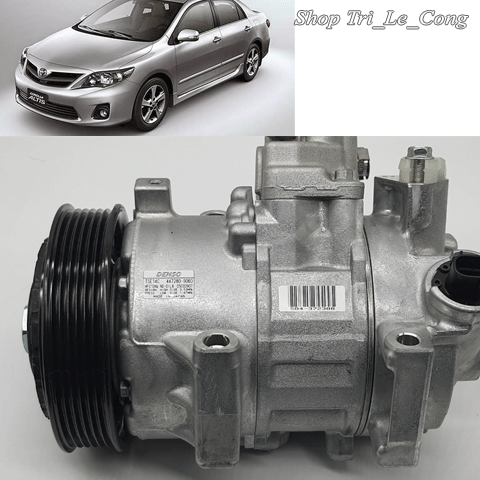 Altis 2007-2010 Car Refrigeration Unit, Air Conditioning Compressor Block, Brand New 1.8 2.0 Toyota Corolla 2008 2009 Giá 3,870,300 Đồng*Miễn phí vận chuyển