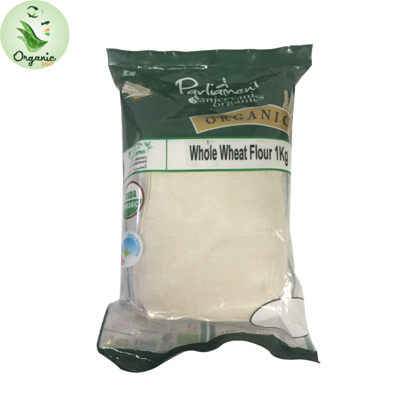 Bột mì nguyên cám hữu cơ Parlianment 1kg