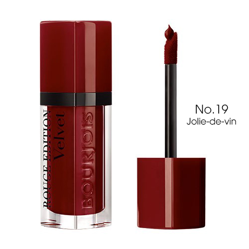 Son Bourjois Rouge Edition Velvet 19 - Jolie de vin màu đỏ mận