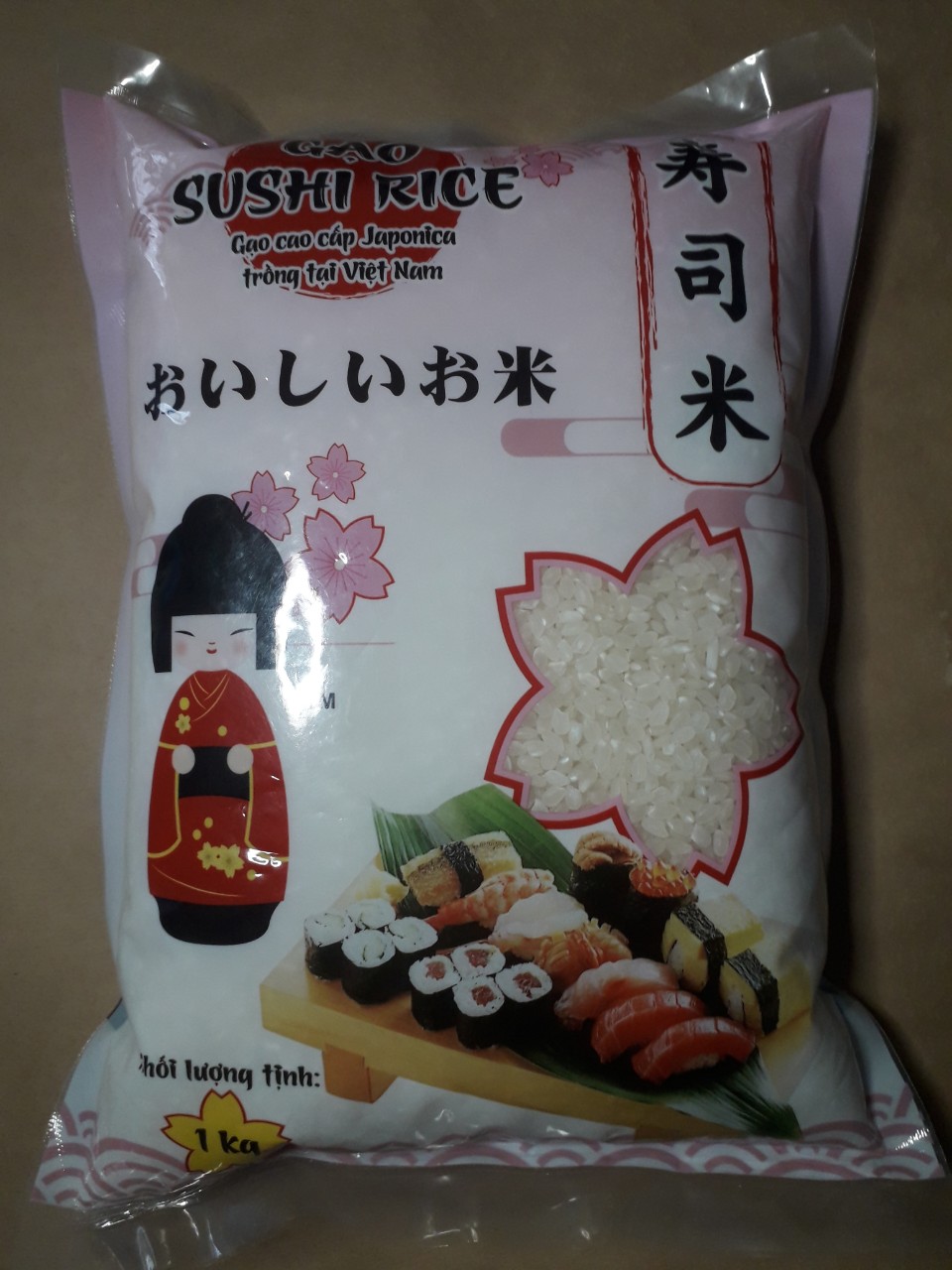Gạo nhật sushi rice 1kg