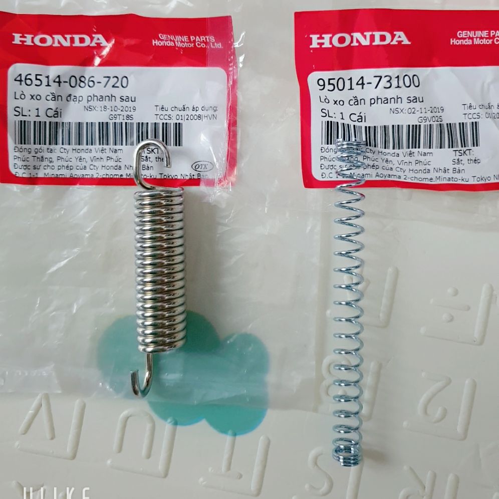 Bộ lò xo cần đạp và cần phanh sau xe Dream