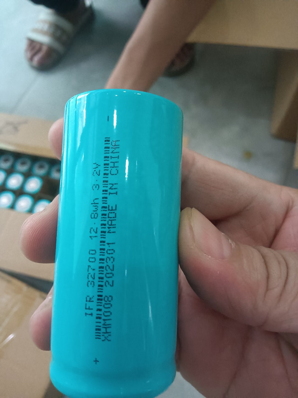 Pin cell 32650 3.2v - cell mới 100%