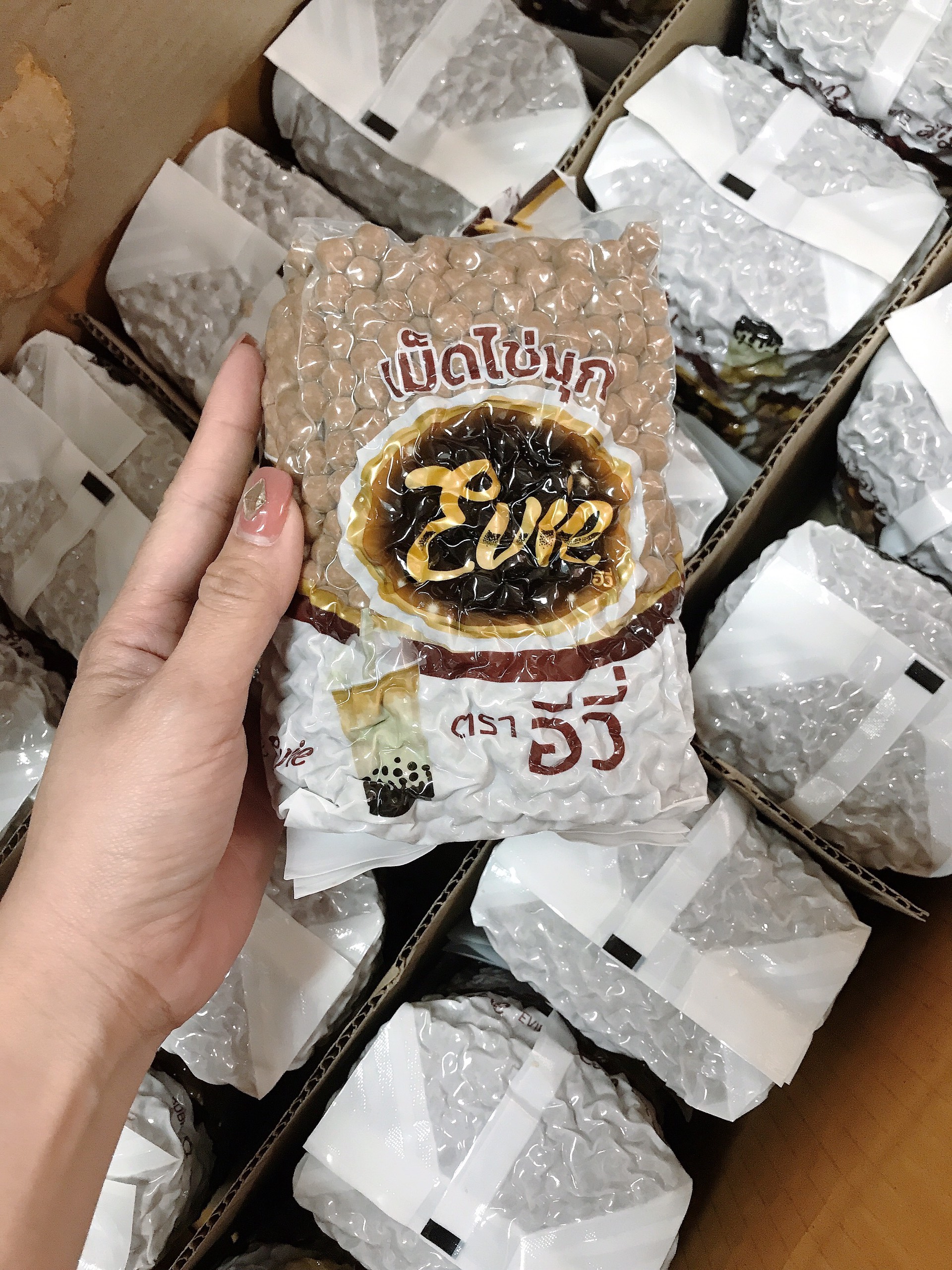 1kg trân châu caramen thái lan ngon tuyệt