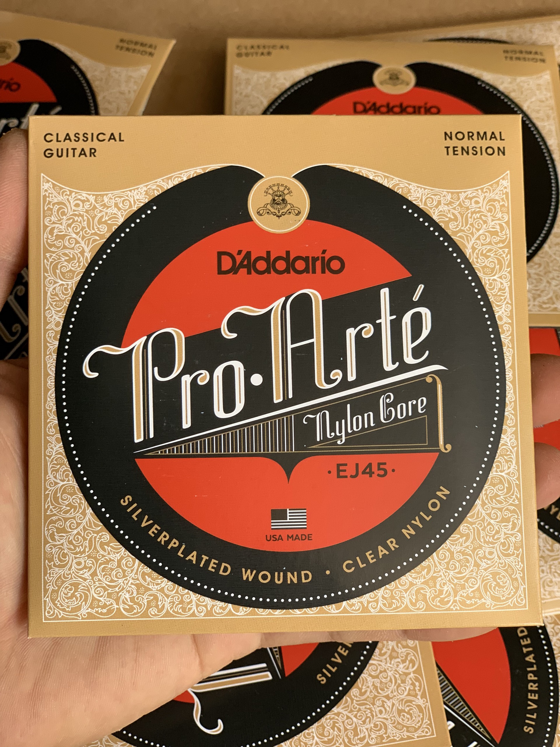 Dây đàn guitar Classic D Addario EJ45 -Dây Nilong
