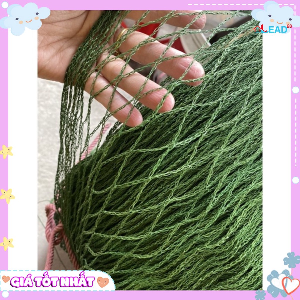Lứoi cước làm giàn leo, lưới giàn leo,lứoi cước rào gà, lưới trồng cây màu xanh ( khổ rộng 2m)(Chất lượng)