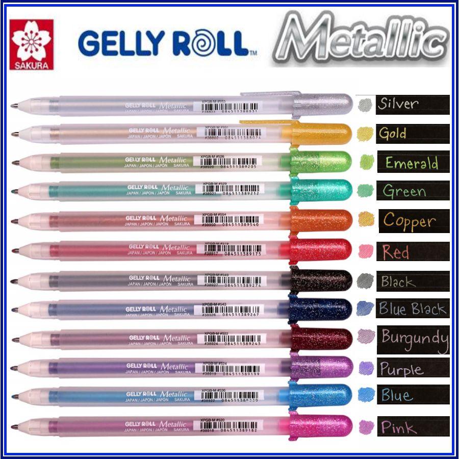 Bút gel gelly roll - metallic