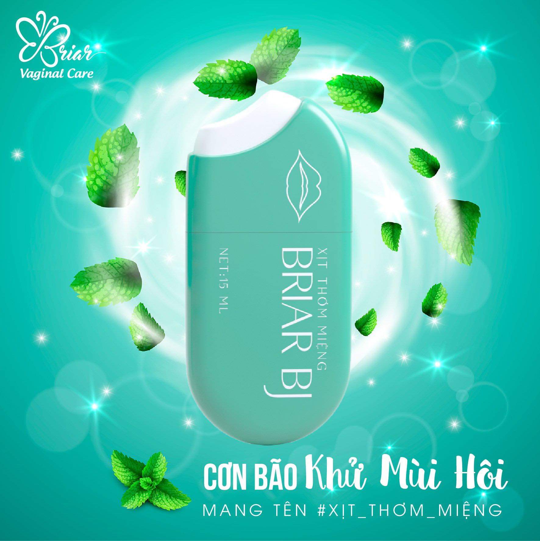Xịt thơm miệng Briar BJ - Xịt phòng the