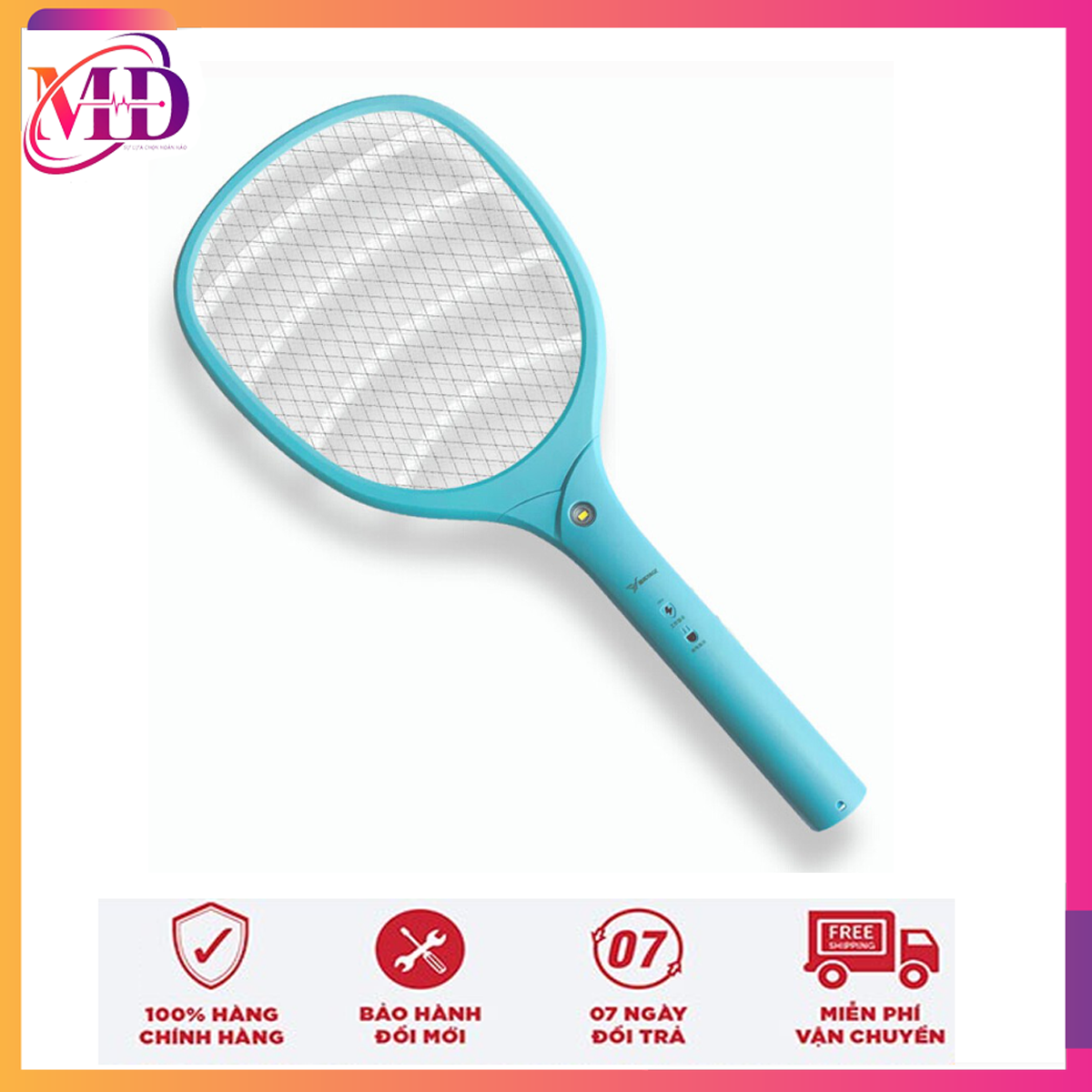 Vợt Bắt Muỗi Thái Cao Cấp YAGE YG-D003 - bảo hành 12 tháng