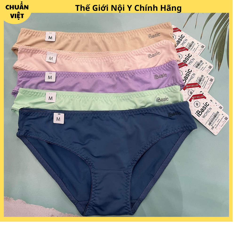 Quần lót nữ ibasic thun lạnh smoothies bikini panw130