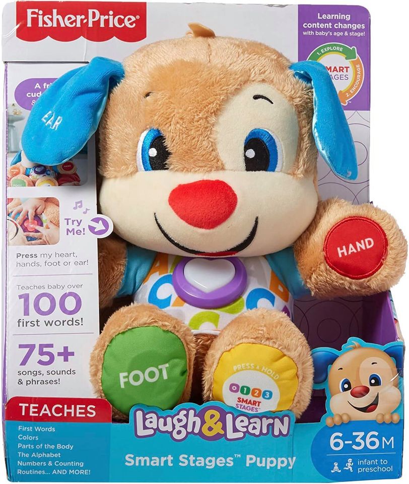 Chó bông biết hát Puggy&Sis dành cho bé