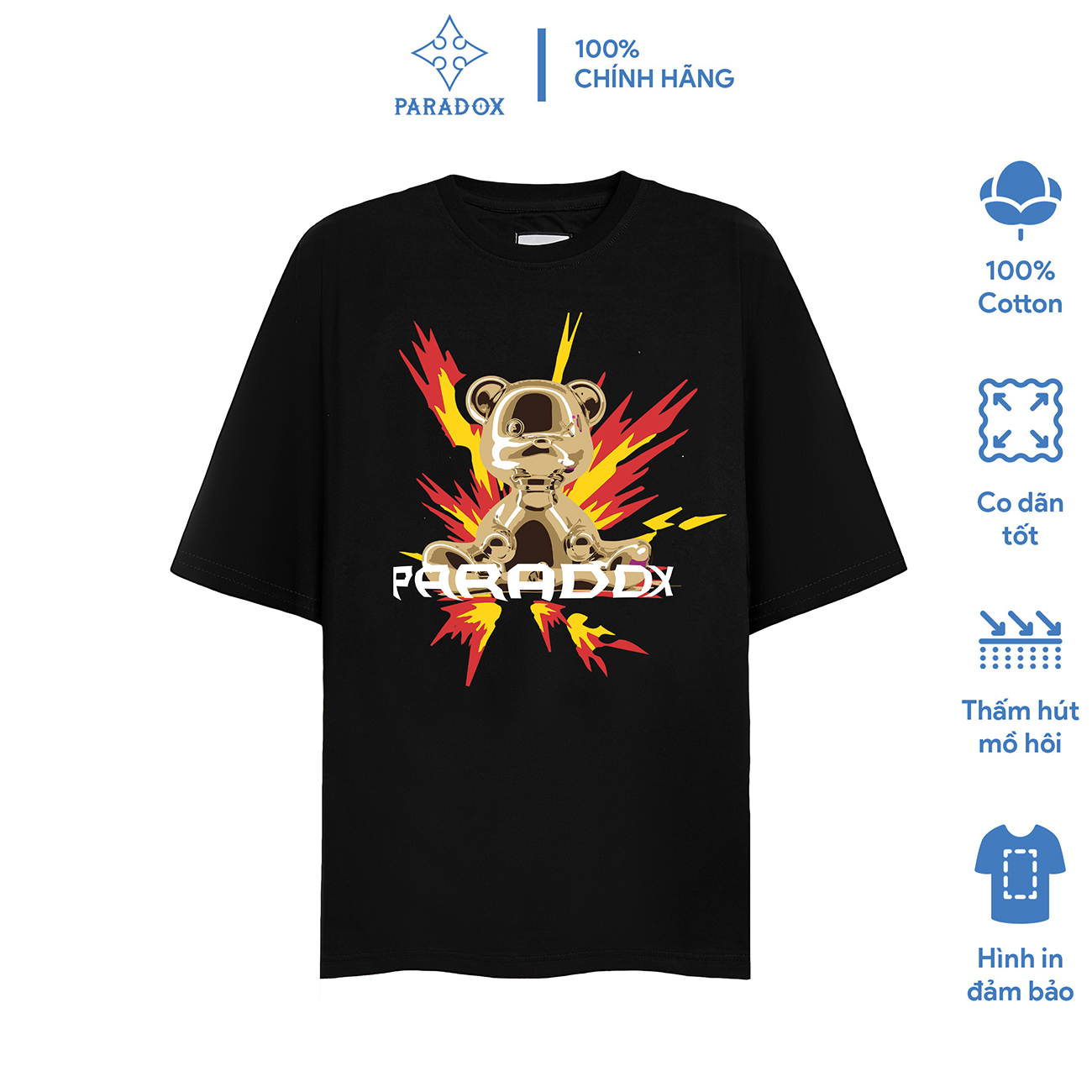 PARADOX Áo thun BLAZING BEAR TEE