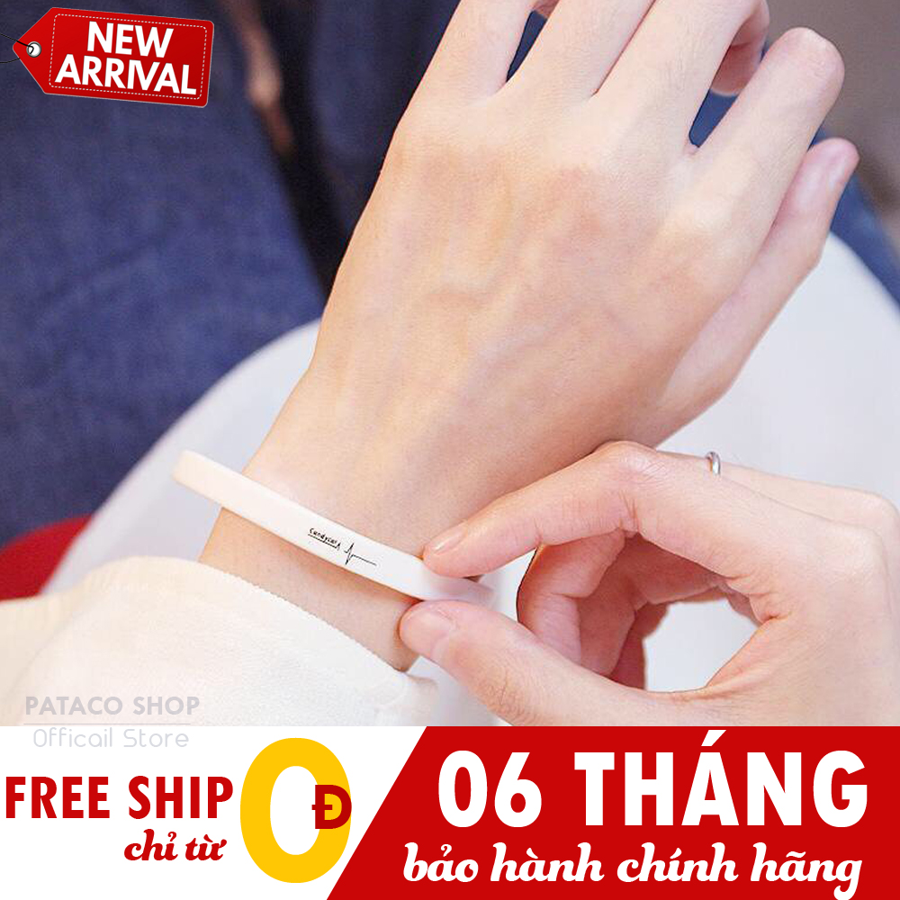 Vòng đeo tay thời trang nam nữ VT15 dây Silicon siêu bền họa tiết hình nhịp tim your heart couple siêu cute