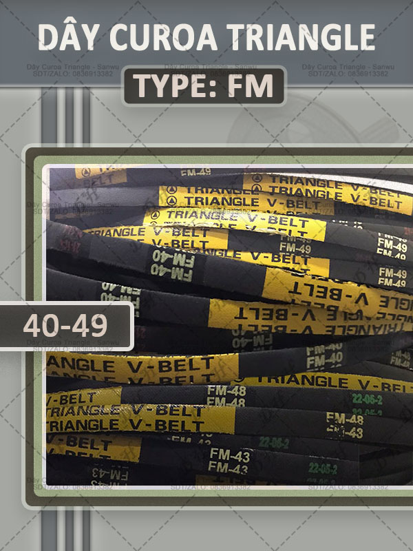 Dây curoa -triangle-fm-40-49