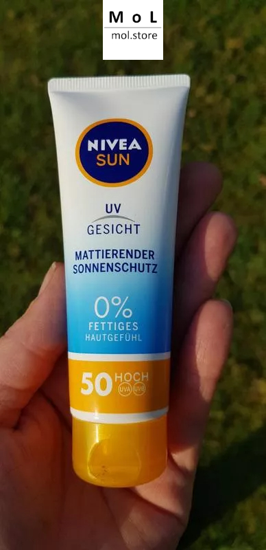 Kem chống nắng cho da mặt NIVEA SUN UV Gesicht 50ml Hàng chuẩn Đức đủ bill