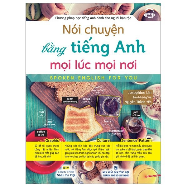 NS Minh Tâm - Sách - Nói chuyện bằng tiếng Anh mọi lúc mọi nơi (kèm 1 đĩa MP3)