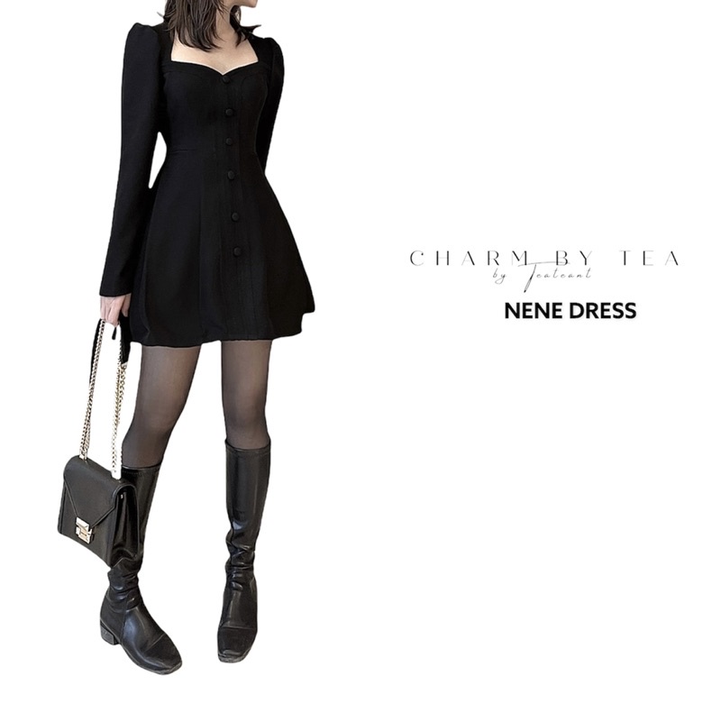 Váy thiết kế charm by tea , mã sản phẩm : nene dress