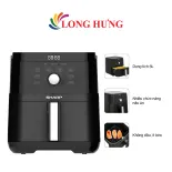 Nồi chiên không dầu điện tử Sharp 6 lít KF-AF60EV-BK - Hàng chính hãng