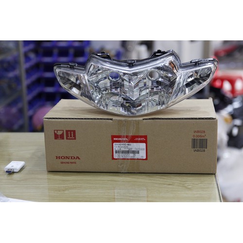 [HCM]Pha Đèn Cho Xe Wave Alpha ZIN Hãng 2 bóng -Honda