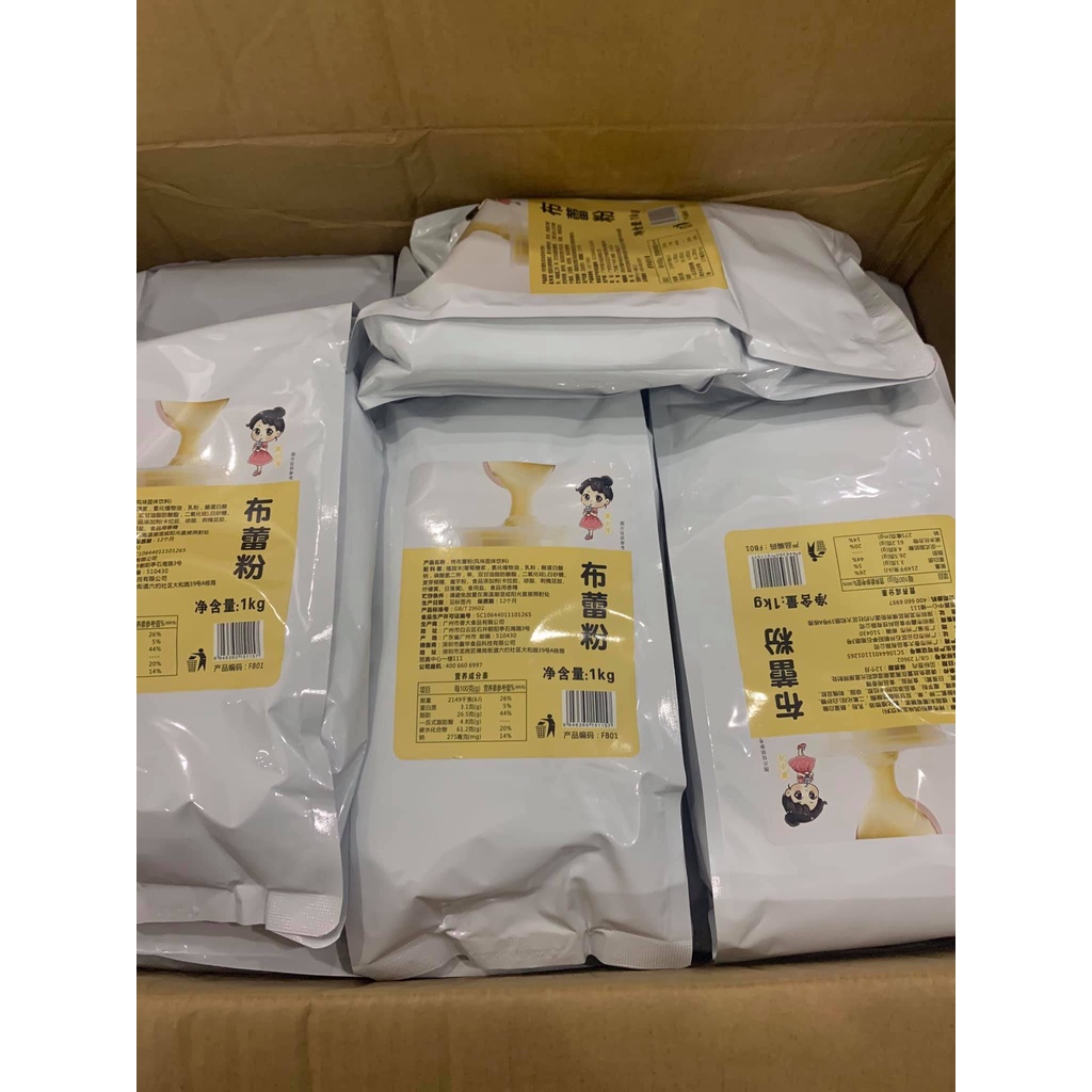 100gr bột kem trứng xiaka - làm kem trứng nướng chuẩn vị