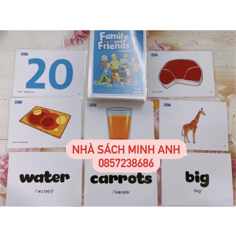 Flashcard family and friends 1 - 156 thẻ