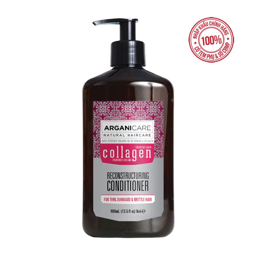Dầu xả arganicare collagen conditioner 400ml israel