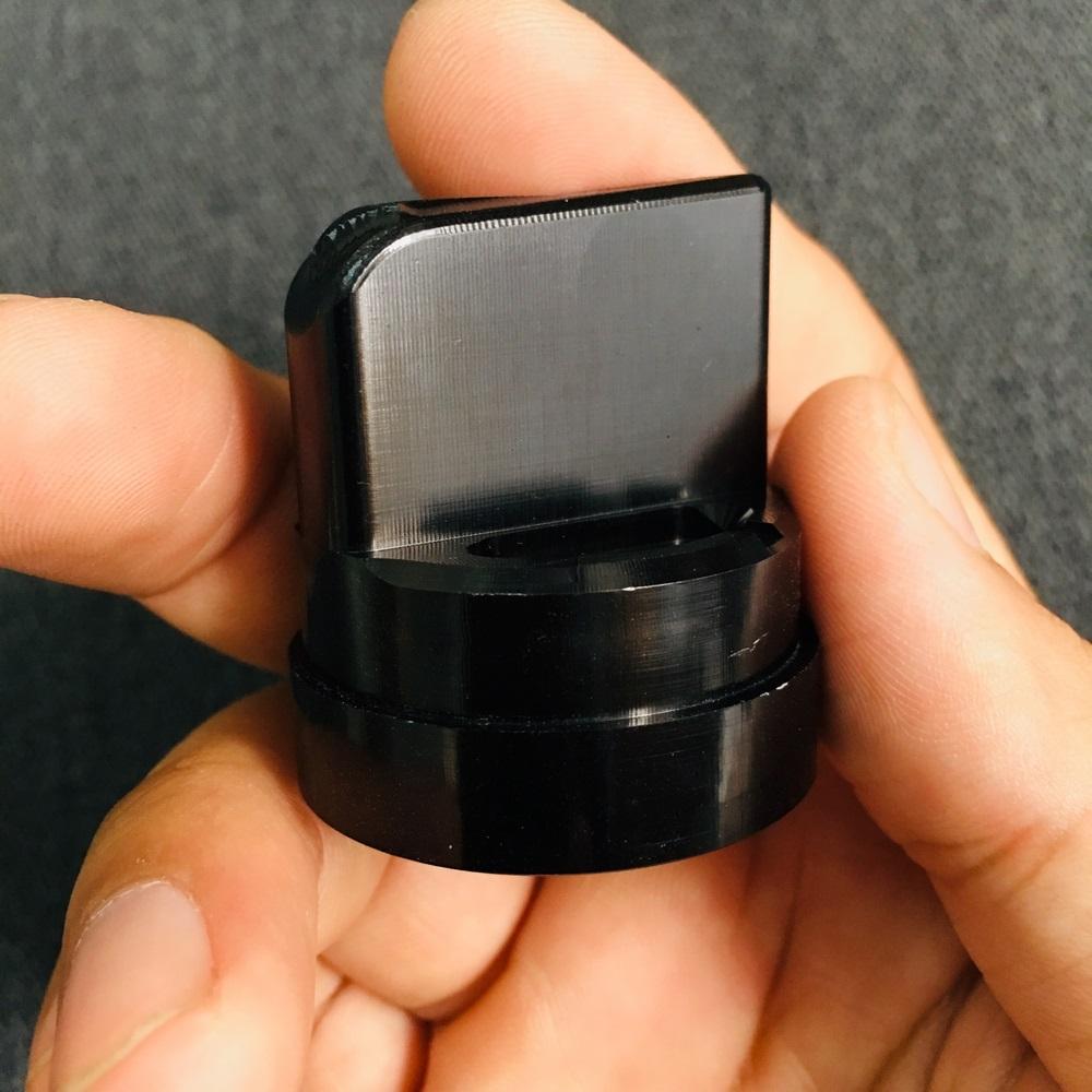 HOT-NÚM CNC GẮN CHO CÁC LOẠI XE XÀI KHÓA SMARTKEY (MÀU ĐEN)