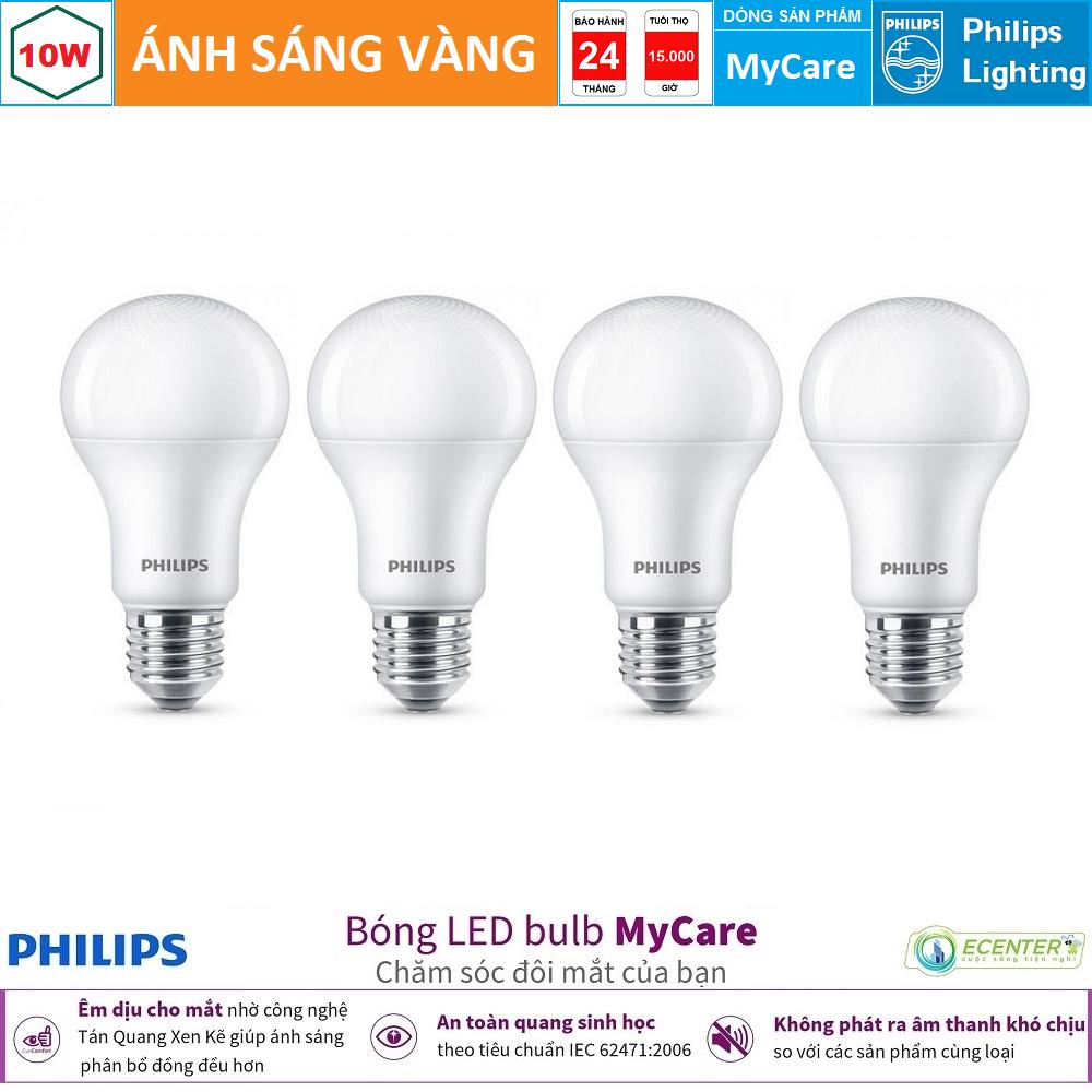 Bóng philips ledbulb mycare 10w 6500k/3000k a60 e27