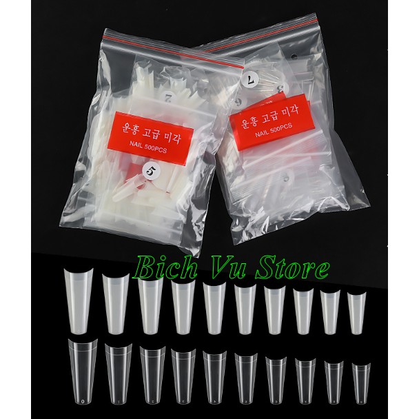 Móng nối hình thang 100c/20k cam kết sản phẩm đúng mô tả chất lượng đảm bảo an toàn cho người sử dụng