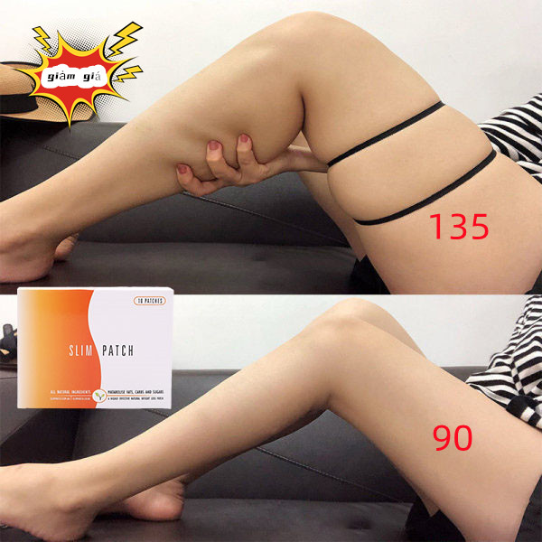 Miếng dán giảm cân thon thân slim patch, miếng dán rốn thải độc, miếng dán giảm cân dành cho người lười, miếng dán bụng.