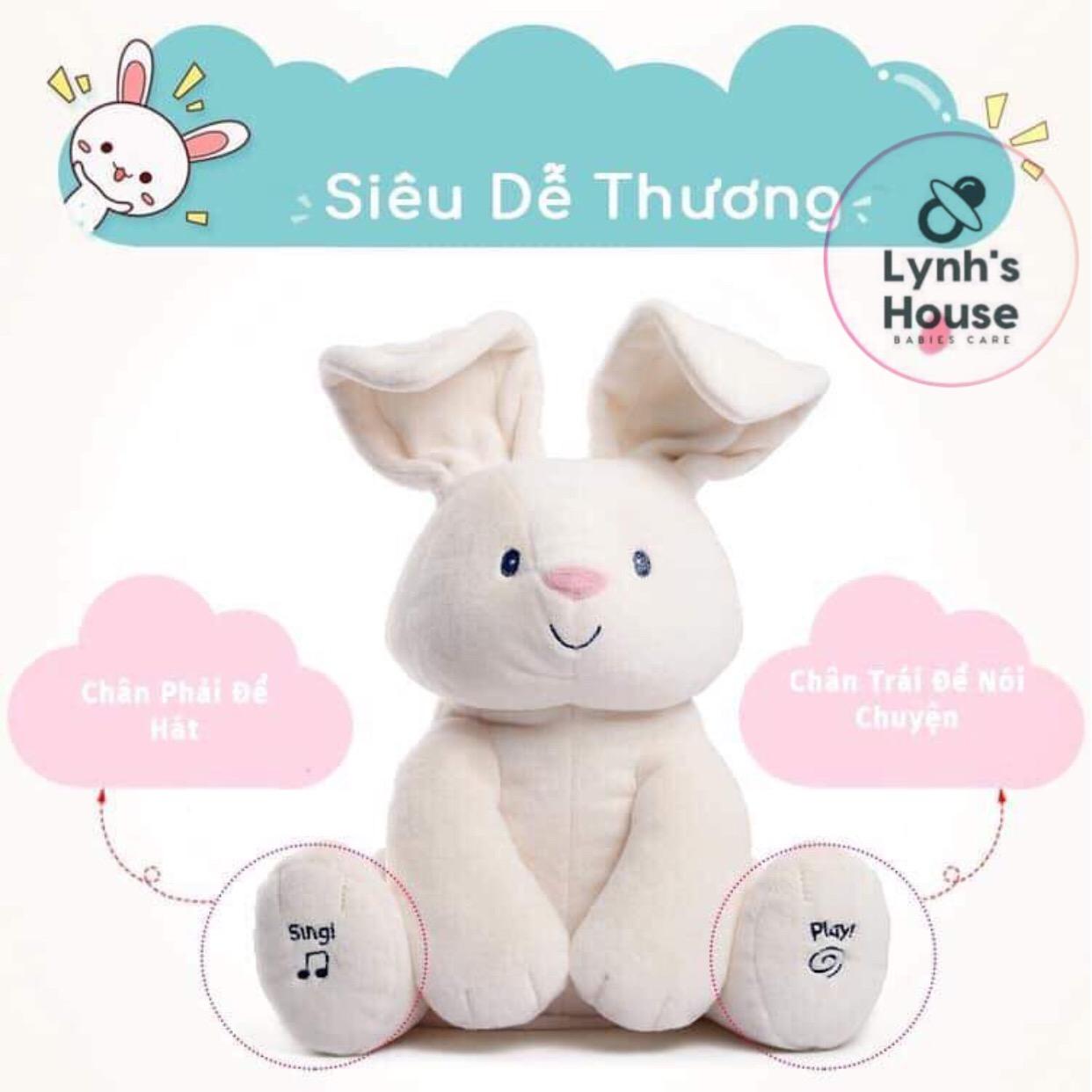 Thỏ hoặc Voi Ú Òa Biết Hát - Bunny or Elephant Sing Peekaboo