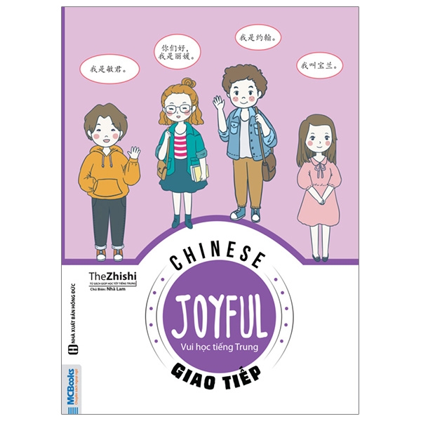 Fahasa - Joyful Chinese - Vui Học Tiếng Trung - Giao Tiếp