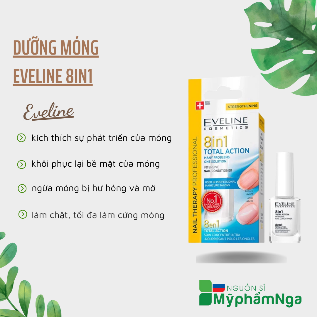 Dưỡng móng Eveline 8in1