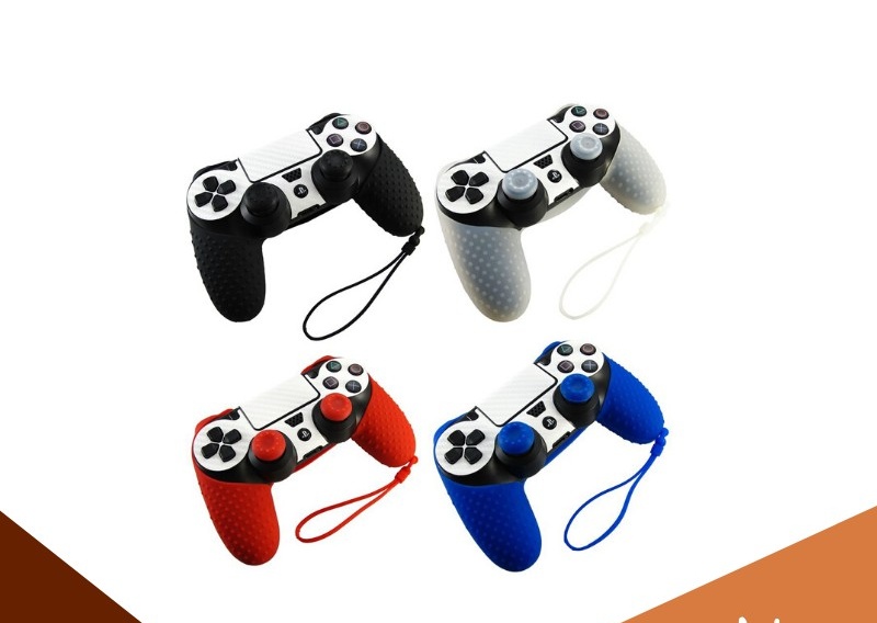 Bọc bảo vệ Silicon cho tay cầm PS4 + 2 núm analog