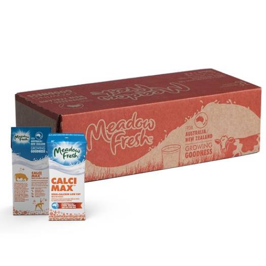 Sữa tươi Meadow Fresh Canxi max- hộp 200ml