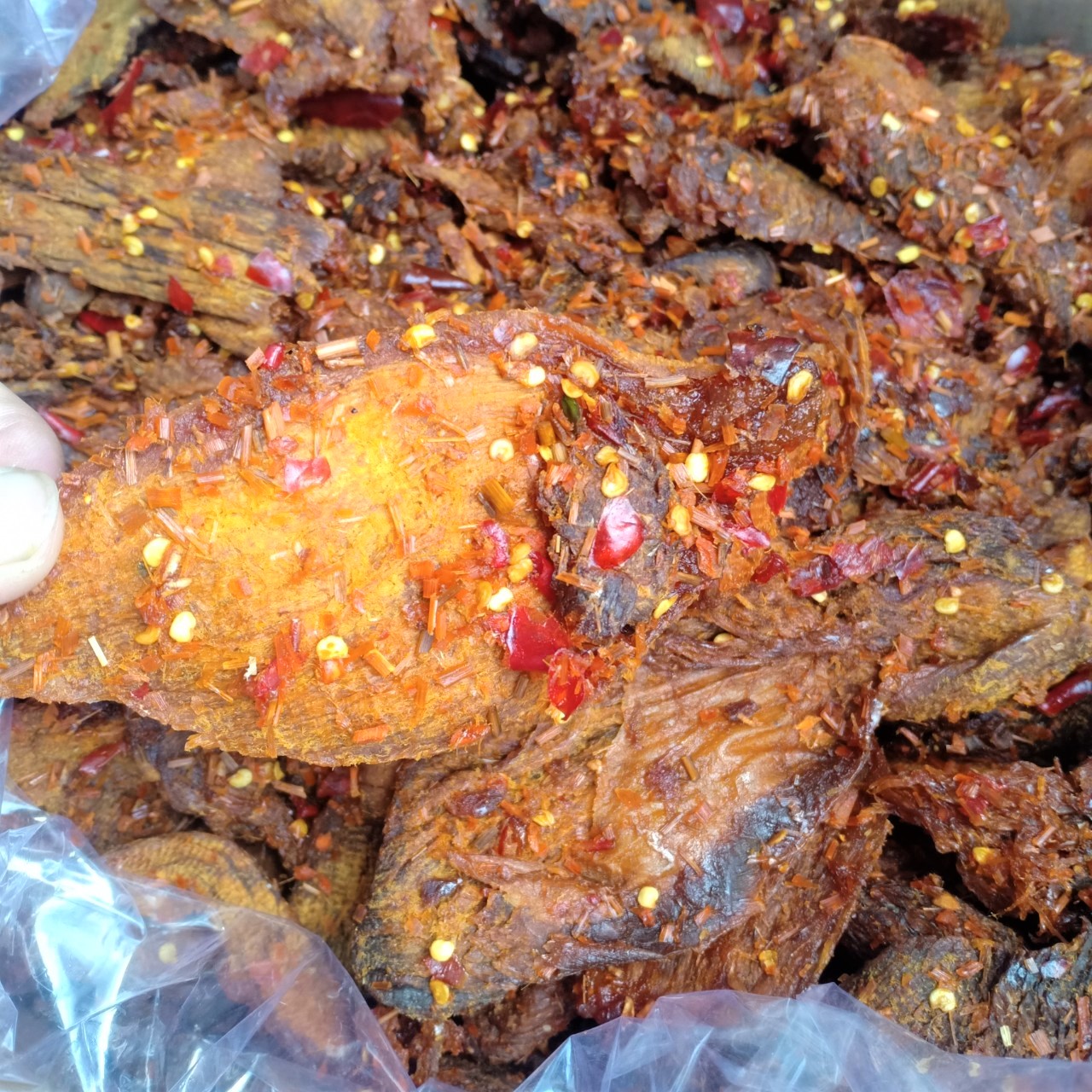 Khô bò vụn lớn loại ngon cay