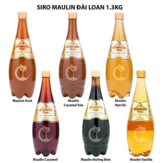 Siro Maulin 1.3Kg Đủ Mùi