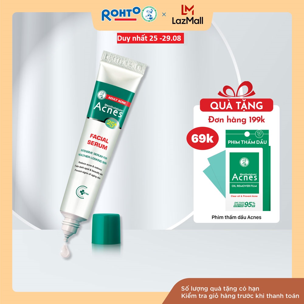 Serum chấm mụn chuyên biệt cho da mụn ở tuổi trưởng thành Acnes 25+ Facial Serum 20ml