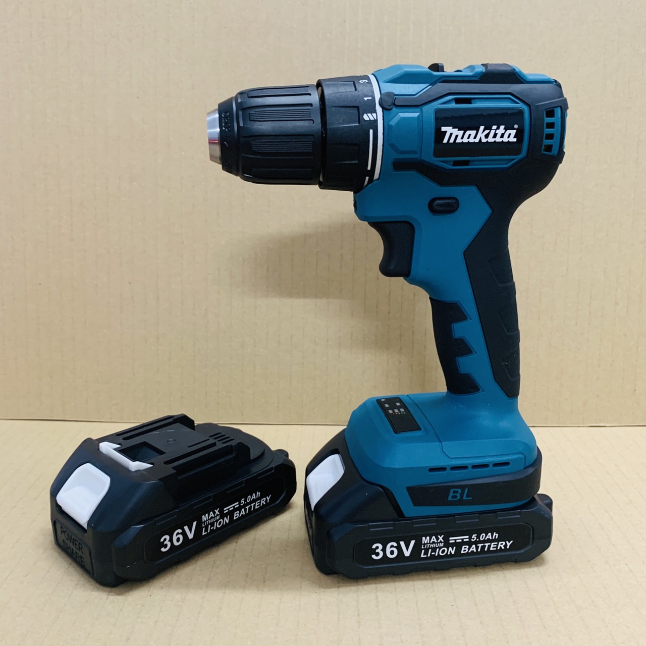Máy khoan pin Makita 36V - Động cơ không chổi than siêu mạnh mẽ