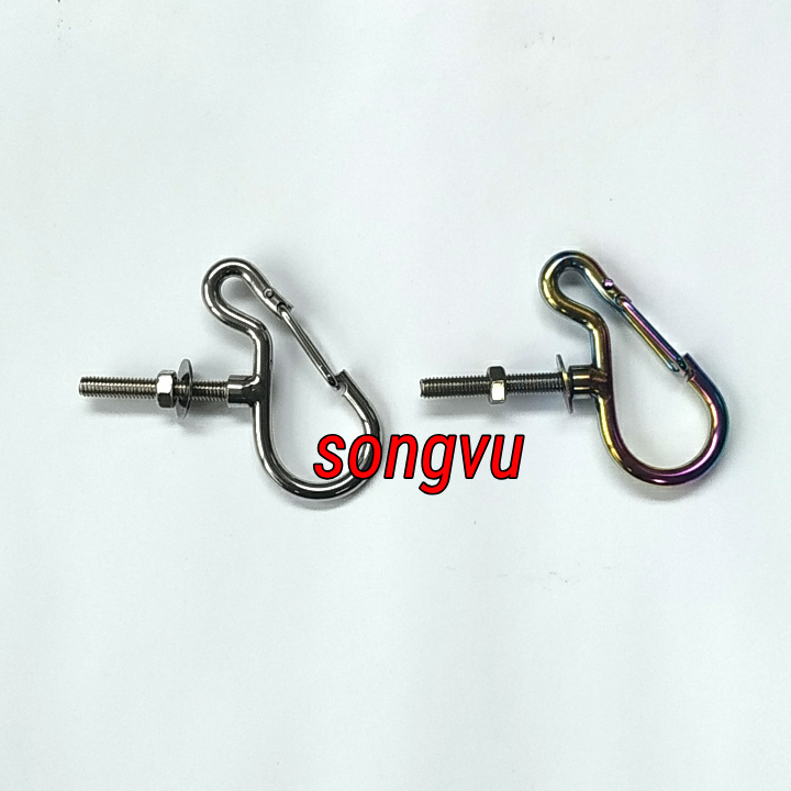 Móc treo đồ xe máy inox