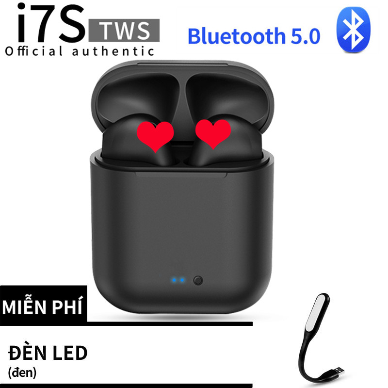 Tai nghe nhét tai không dây Bluetooth I7s thiết kế nhỏ gọn, tiện lợi, âm thanh cực chất