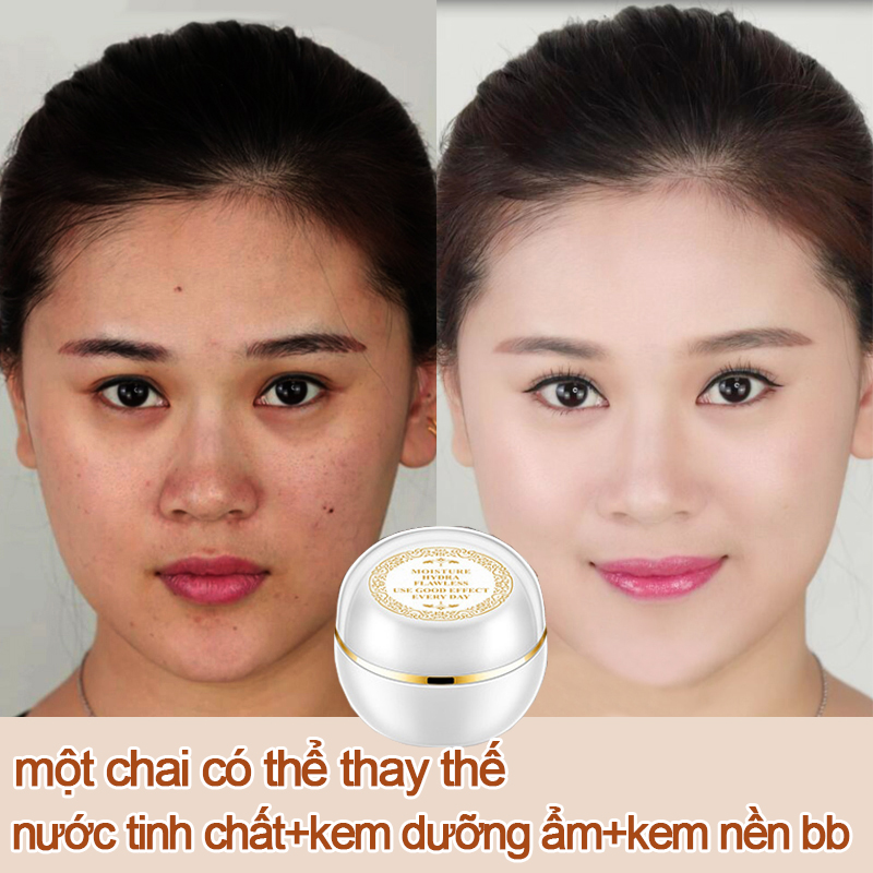 Kem đa chức năngDưỡng ẩm Giữ ẩm Làm mờ nếp nhăn Làm trắng da Chống lão hóa Che khuyết điểm