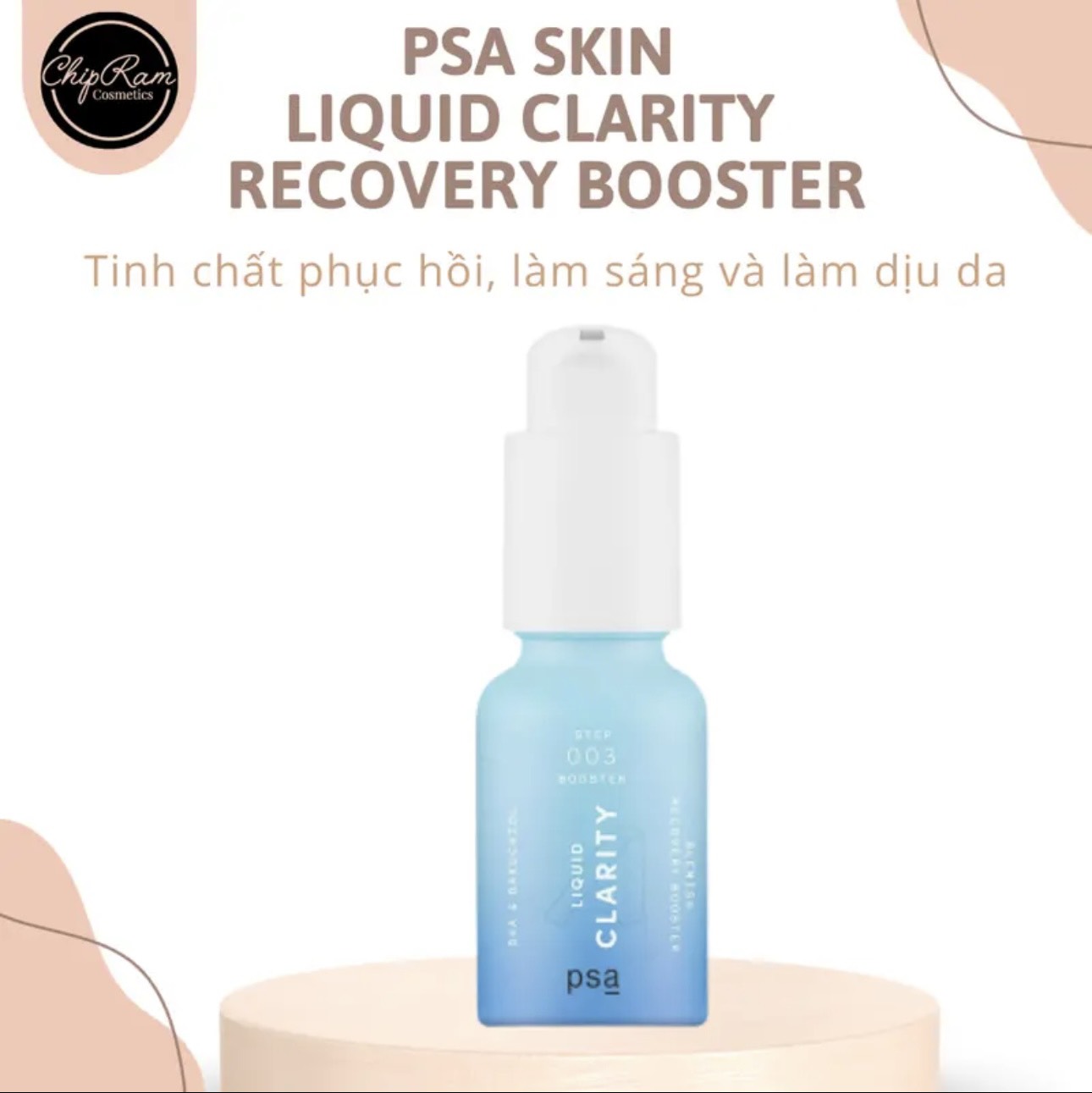 PSA SKIN LIQUID CLARITY BHA & BAKUCHIOL  RECOVERY BOOSTER - Tinh chất phục hồi, làm sáng và làm dịu da