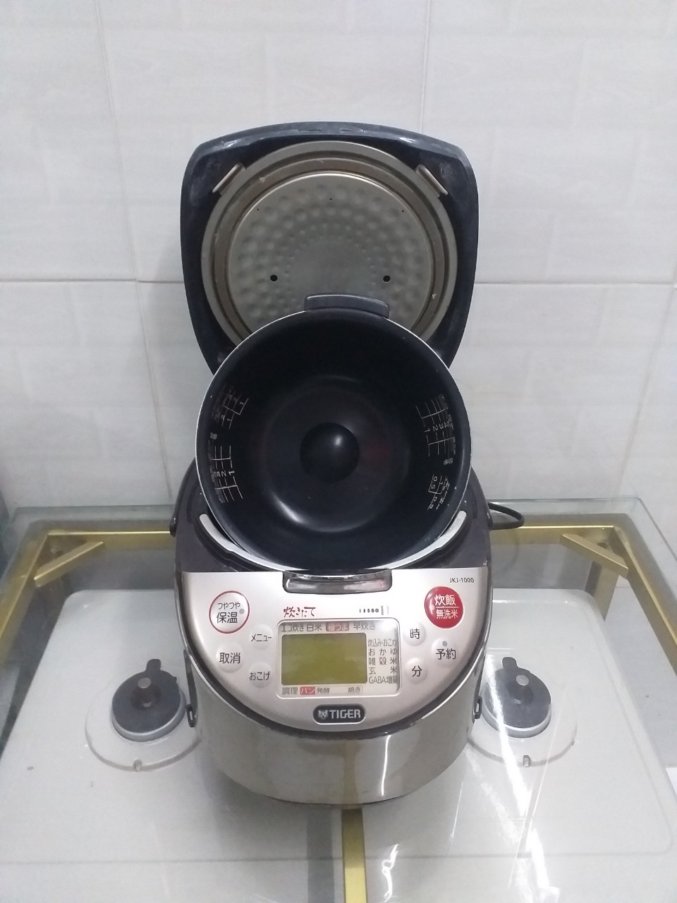 Nồi cơm điện cao tần tiger ih 1 lít hàng nội địa nhật điện 100v