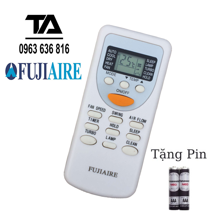 [ FREESHIP ] ✔ Remote điều khiển máy lạnh FUJIAIRE - Điều khiển điều hòa FUJIAIRE - FW FT AI FJW