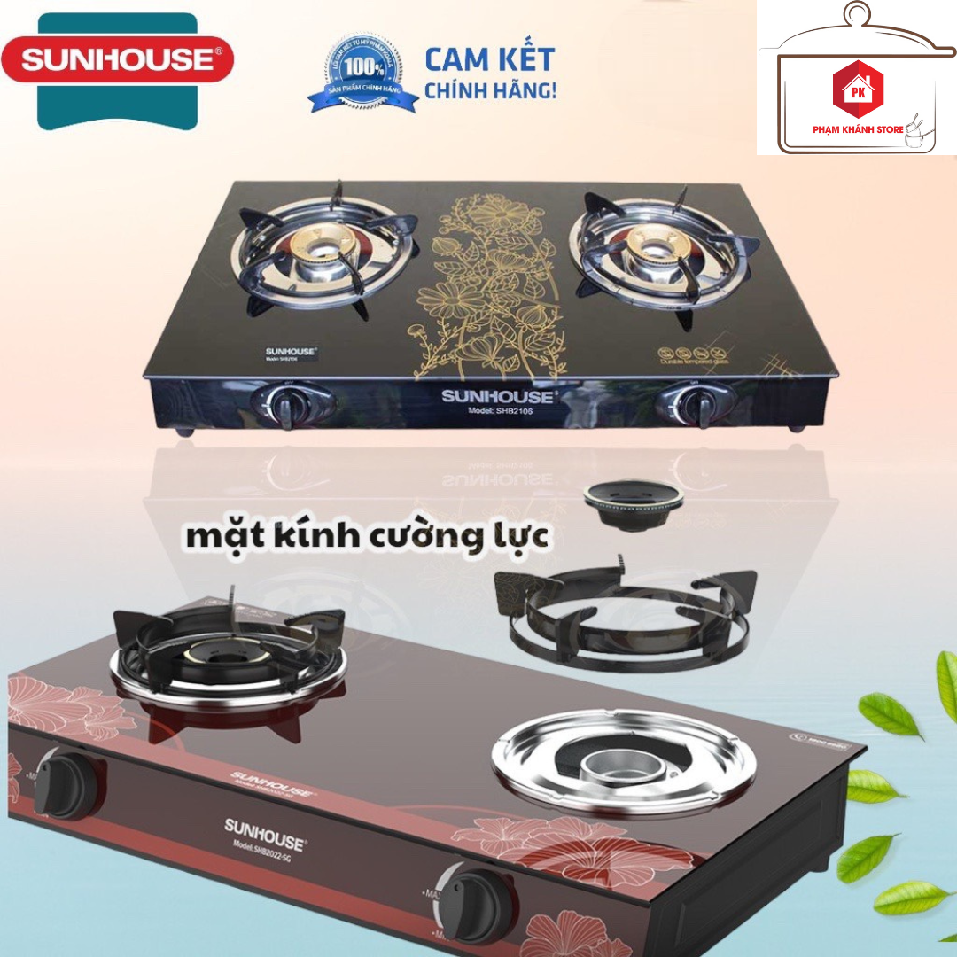 Bếp Ga Đôi Sunhouse Hàng Chính Hãng Bảo Hành 12 Tháng