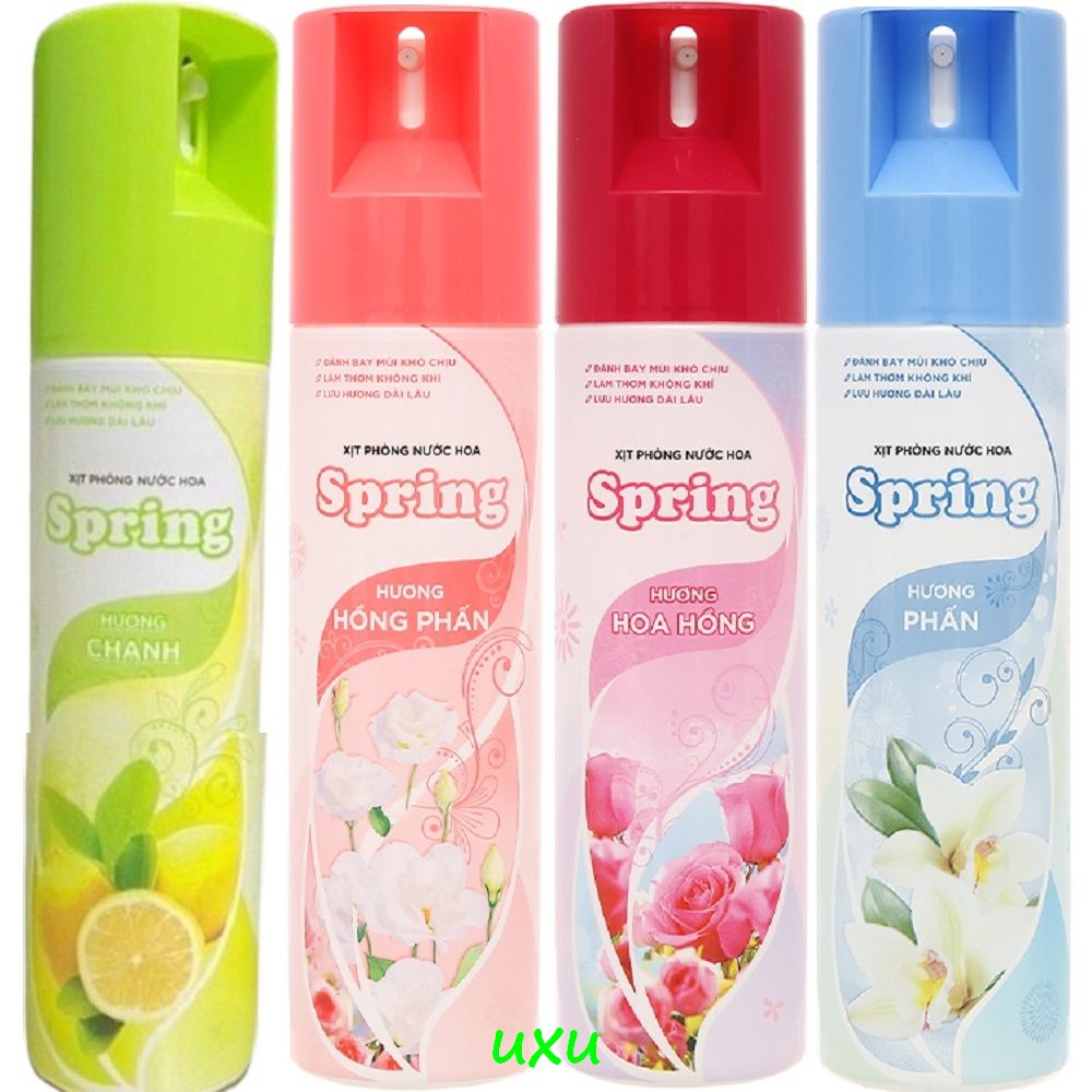 Xịt Phòng Spring 250ml đủ hương