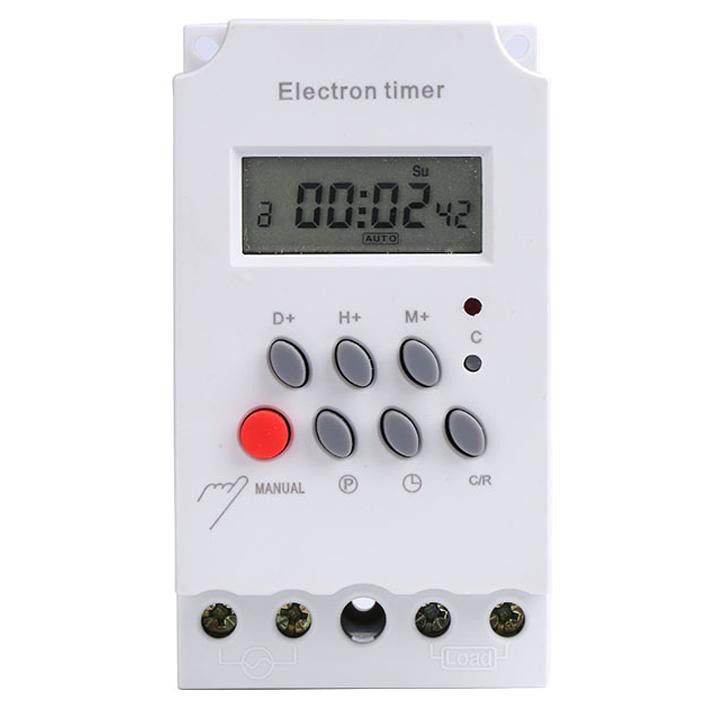 Bộ công tắc hẹn giờ bật tắt điện tự động Kg316T-II/220V/25A khóa phím tự động sau cài đặt