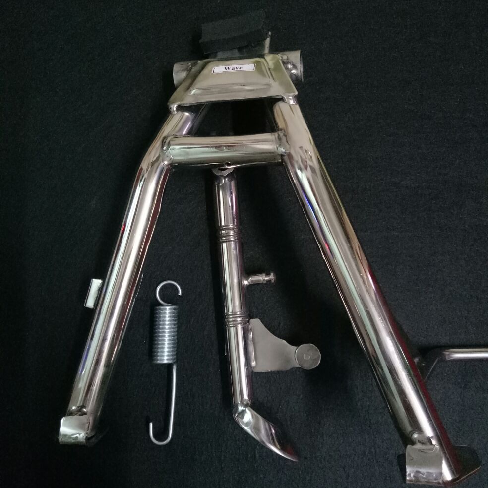 BỘ CHỐNG ĐỨNG VÀ CHỐNG NGHIÊNG INOX XE WAVE NHỎ - hàng đặc biệt