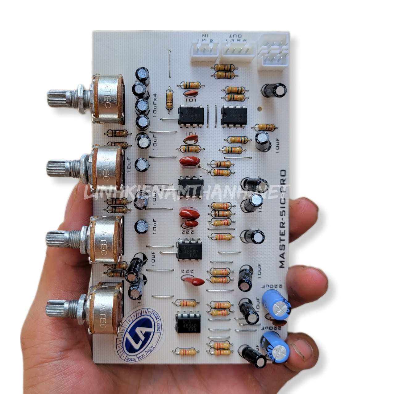 mạch master 5 ic linh kiện đài loan