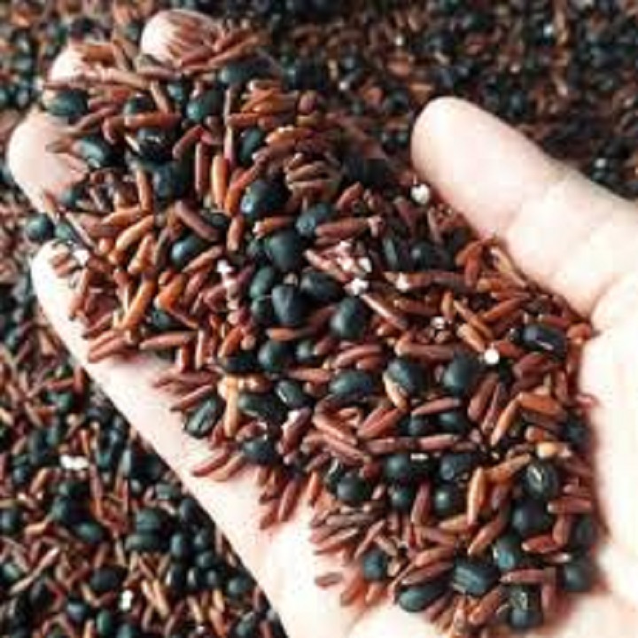 1kg trà gạo lức đậu đen xanh lòng